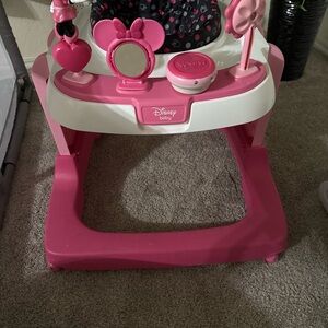 Disney Baby Pink and White Activity Walker